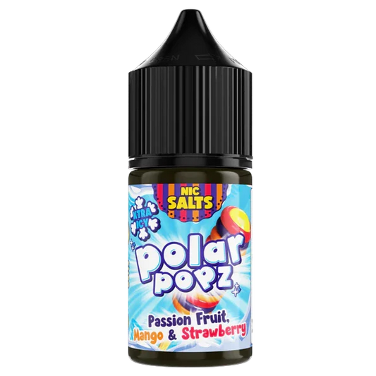 Polar Popz - Passion Fruit, Mango & Strawberry Xtra | Nic Salt | 30mg & 50mg | 30ml