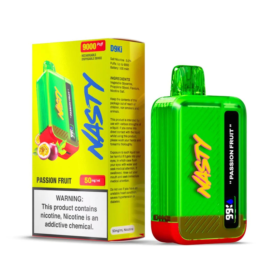 Nasty Bar 9000 Puff Disposable | 5% Nic Salt