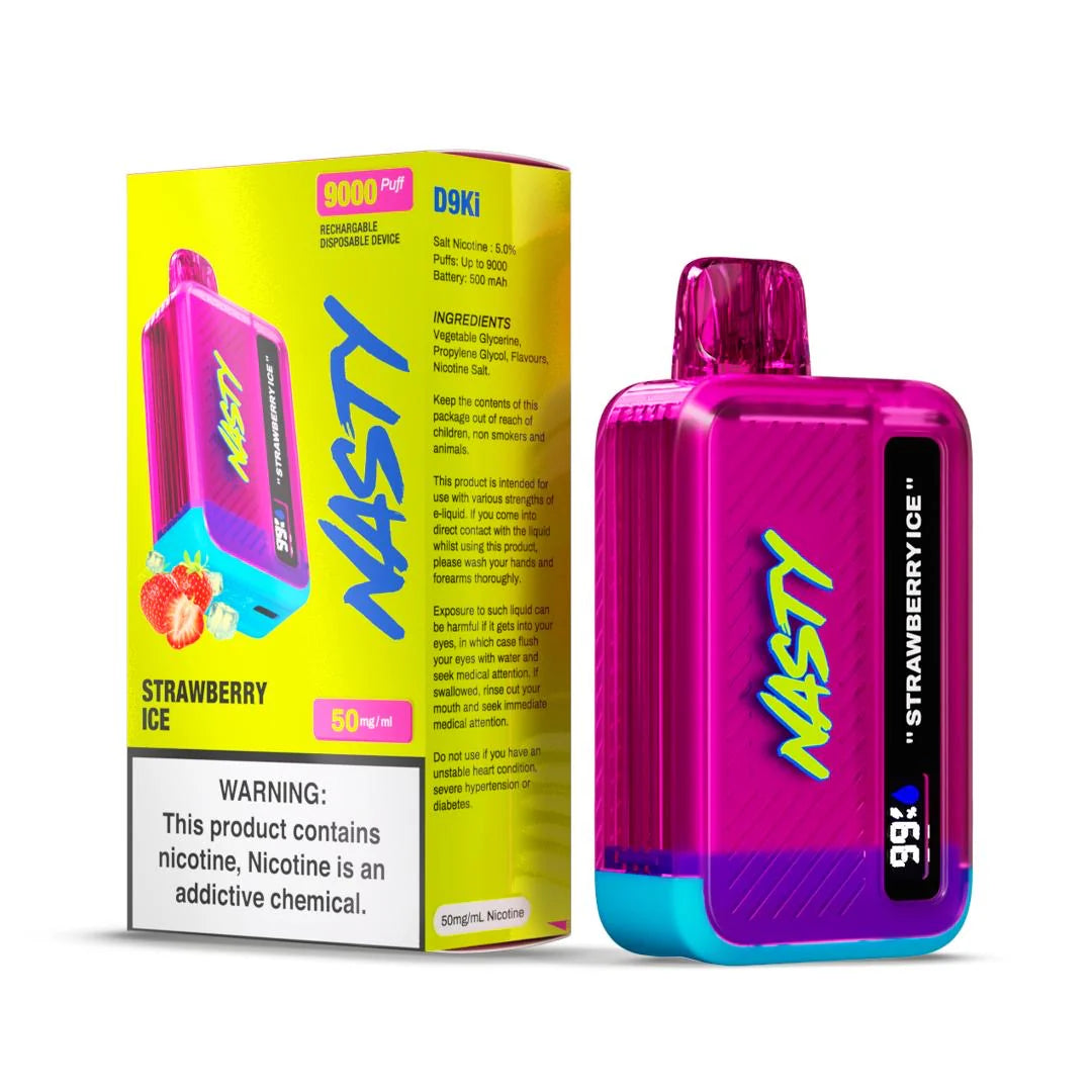 Nasty Bar 9000 Puff Disposable | 5% Nic Salt