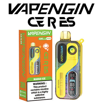 Vapengin Ceres 30000 Puff Disposable | 5% Nic Salts