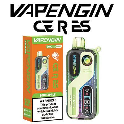 Vapengin Ceres 30000 Puff Disposable | 5% Nic Salts