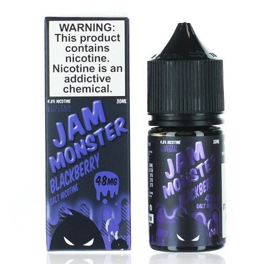 Jam Monster - Blackberry | Nic Salts | 24mg & 48mg | 30ml