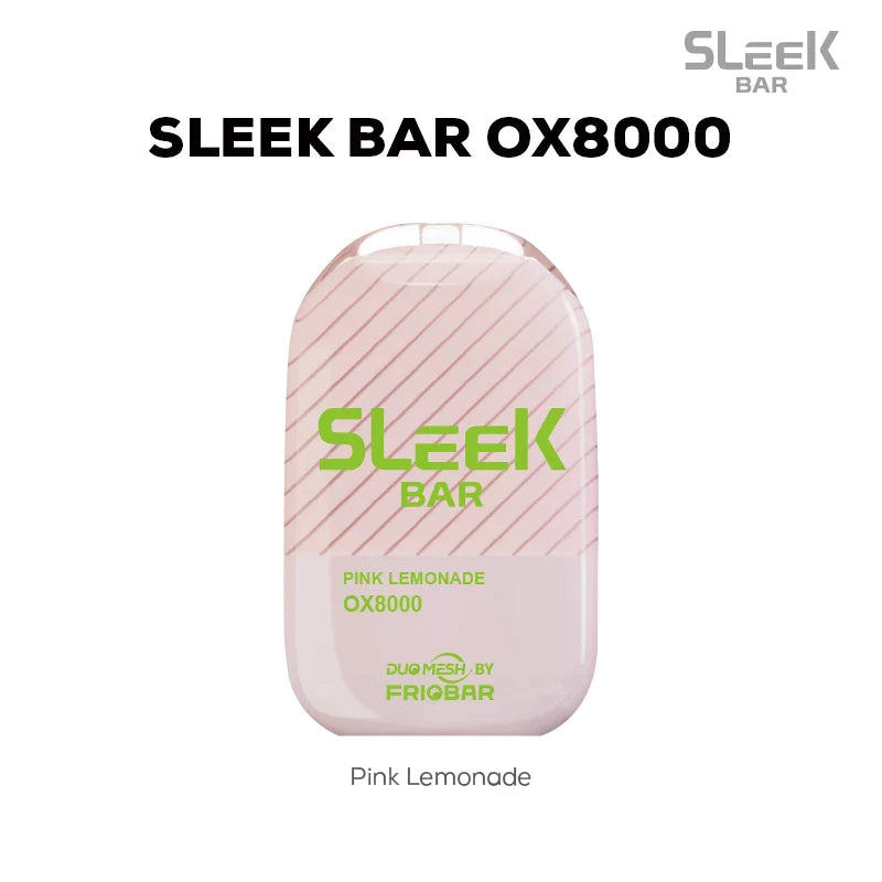 SLEEK BAR OX 8000 Puffs Disposable | 5% Nic Salt