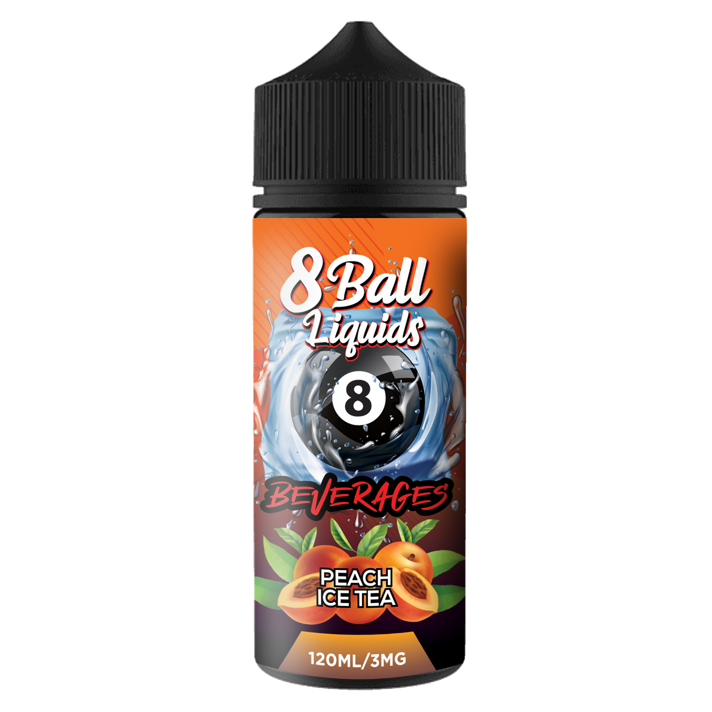 8 Ball - Peach Ice Tea | 120ml