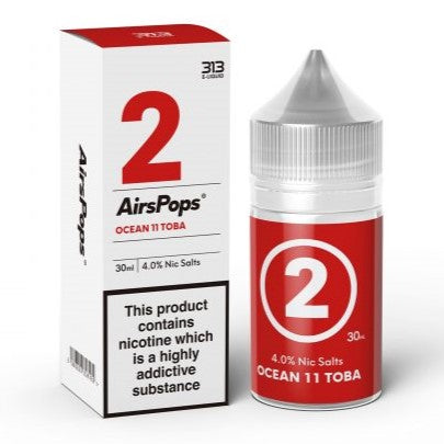 Airscream Airspops 313 | Nic Salts | 30ml | 4%