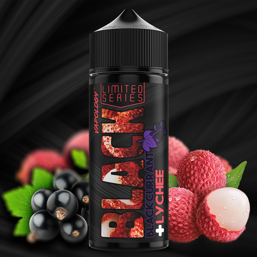 Vapology - Black | Blackcurrant Lychee | 120ml