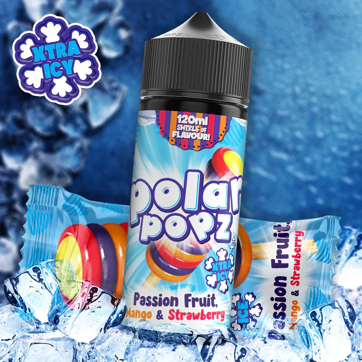 Polar Popz - Passion Fruit, Mango & Strawberry Xtra | 120ml