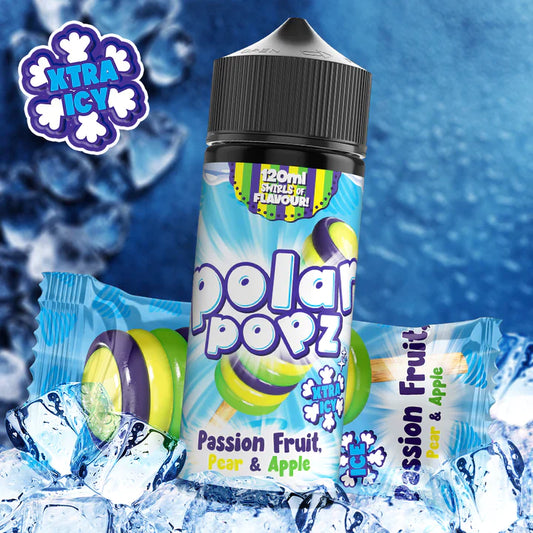 Polar Popz - Passion Fruit, Pear & Apple Xtra | 120ml