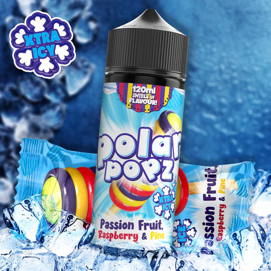 Polar Popz - Passion Fruit, Raspberry & Pine Xtra | 120ml