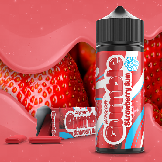 Strawberry Ice Gumble | Vapology | 120ml